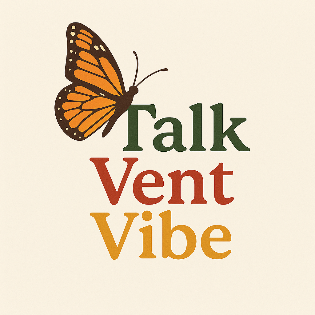 Talk Vent Vibe Logo